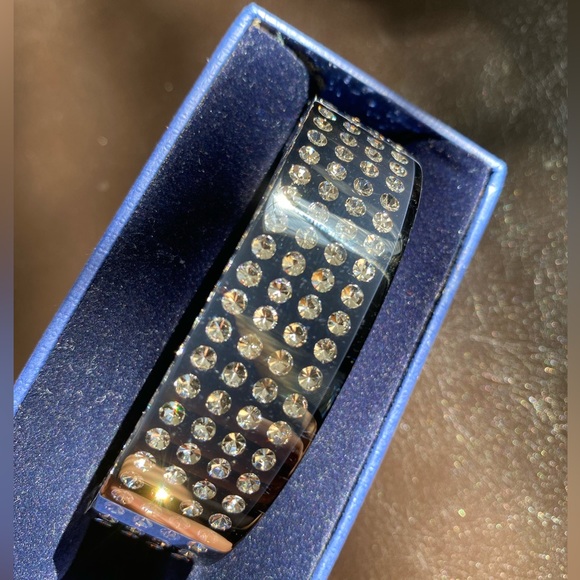 Swarovski Crystal Bangle Bracelet Vintage - Picture 2 of 5